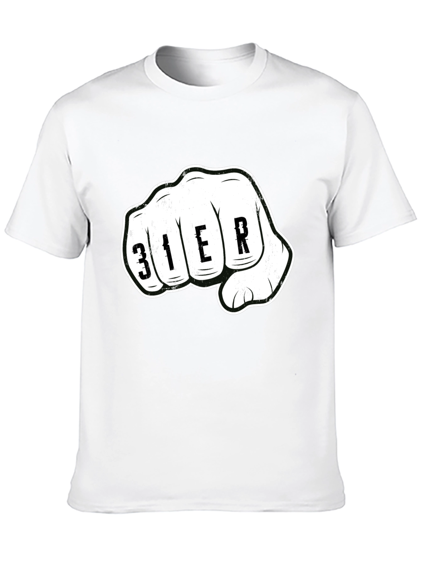 Fist Graphic Black T-Shirt