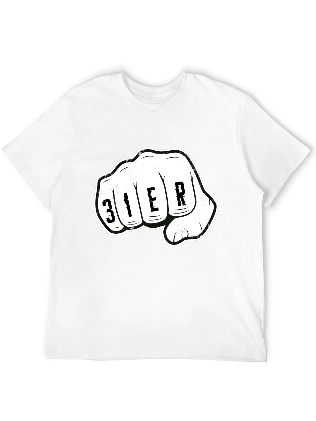 Fist Graphic Black T-Shirt