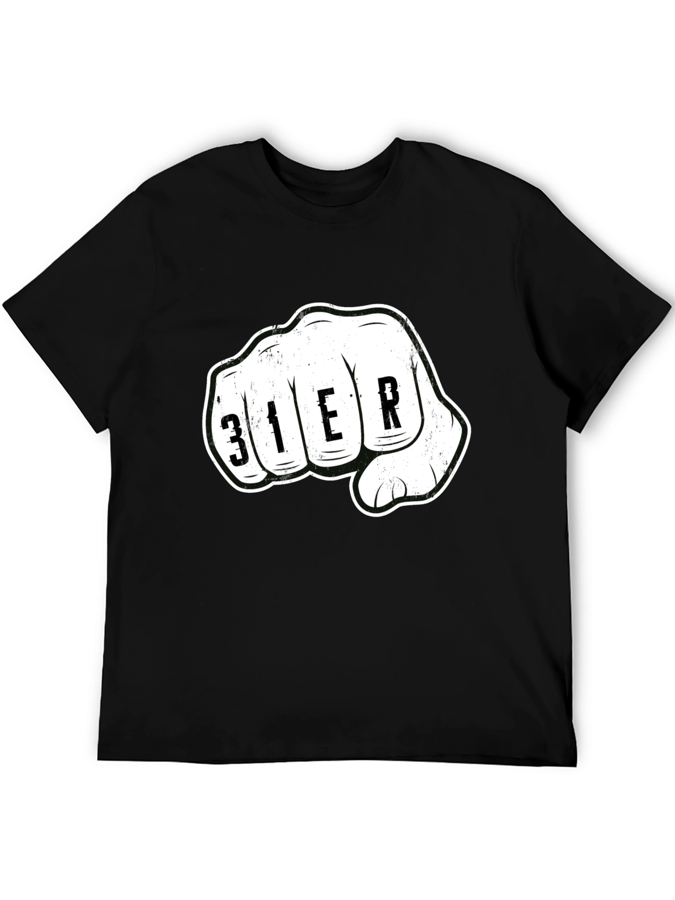 Fist Graphic Black T-Shirt