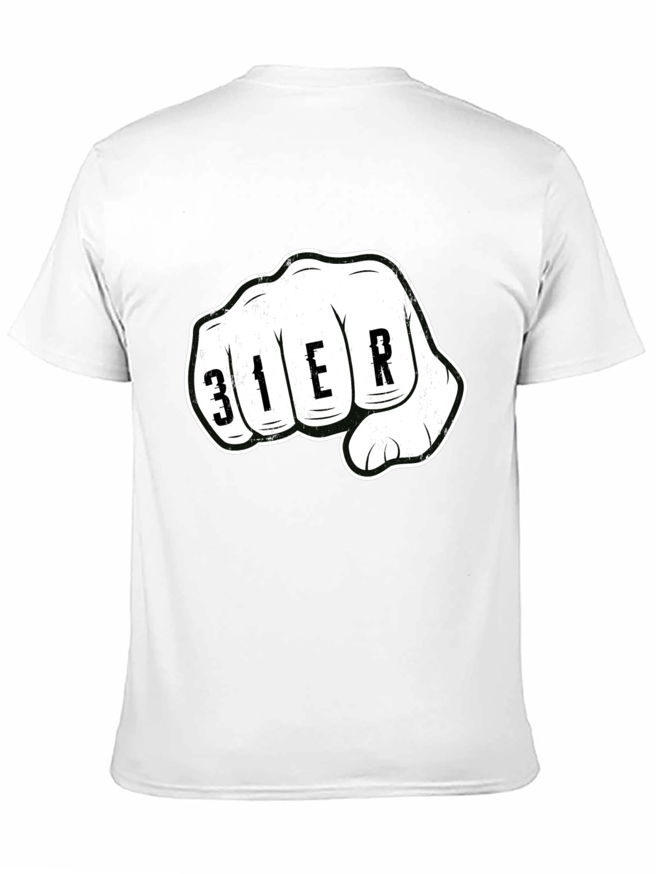 Fist Graphic Black T-Shirt