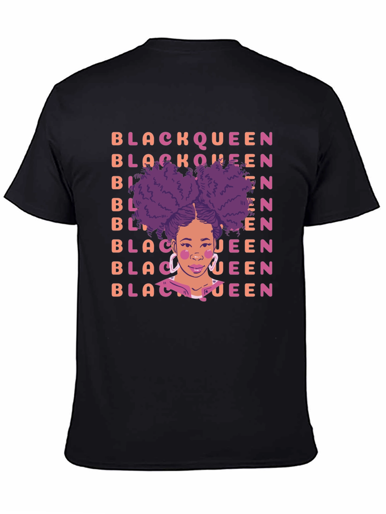 Black Queen Graphic Tee - Stylish & Empowering