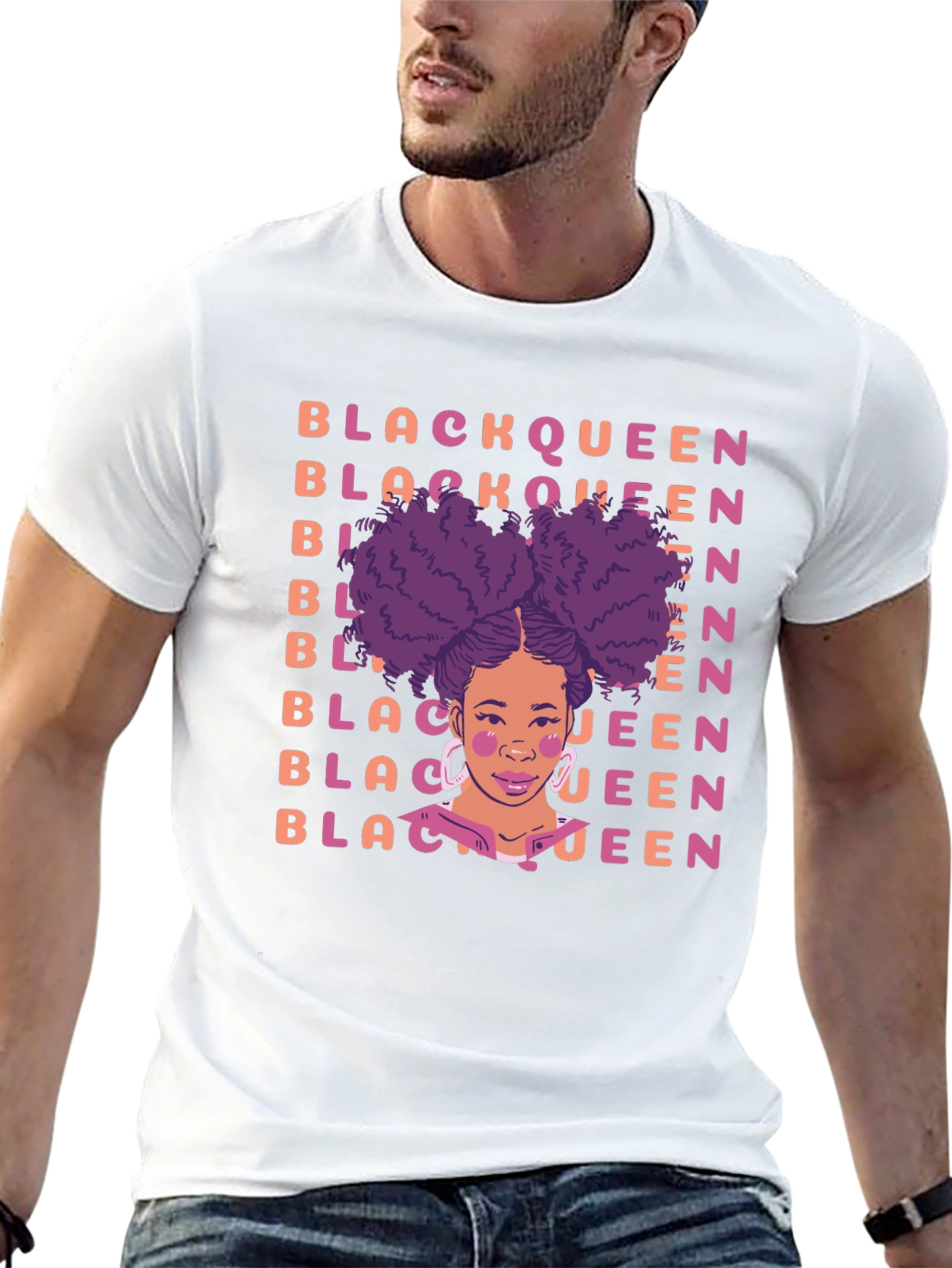 Black Queen Graphic Tee - Stylish & Empowering