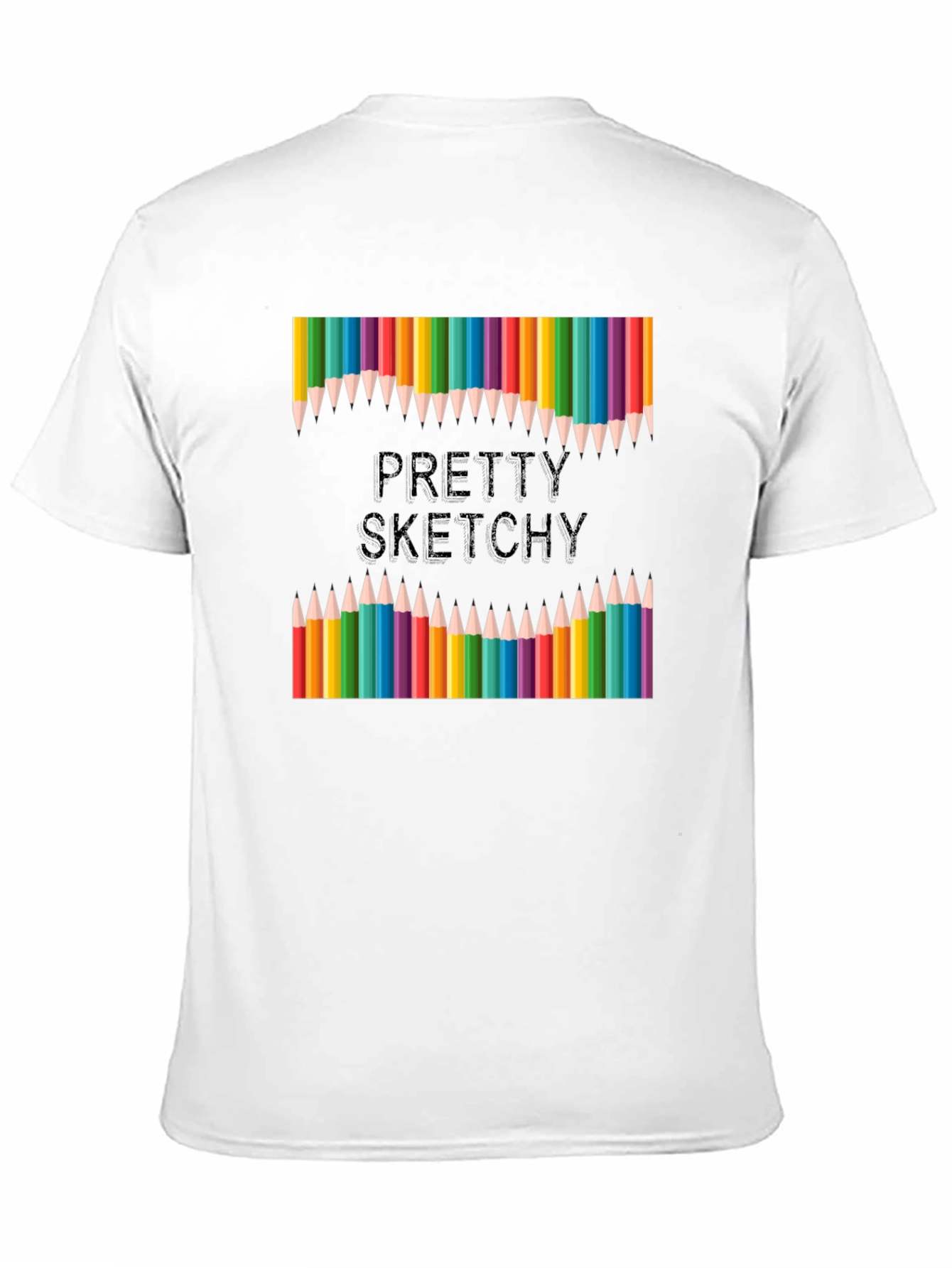 Pretty Sketchy T-Shirt: Artistic Apparel for Creative Minds