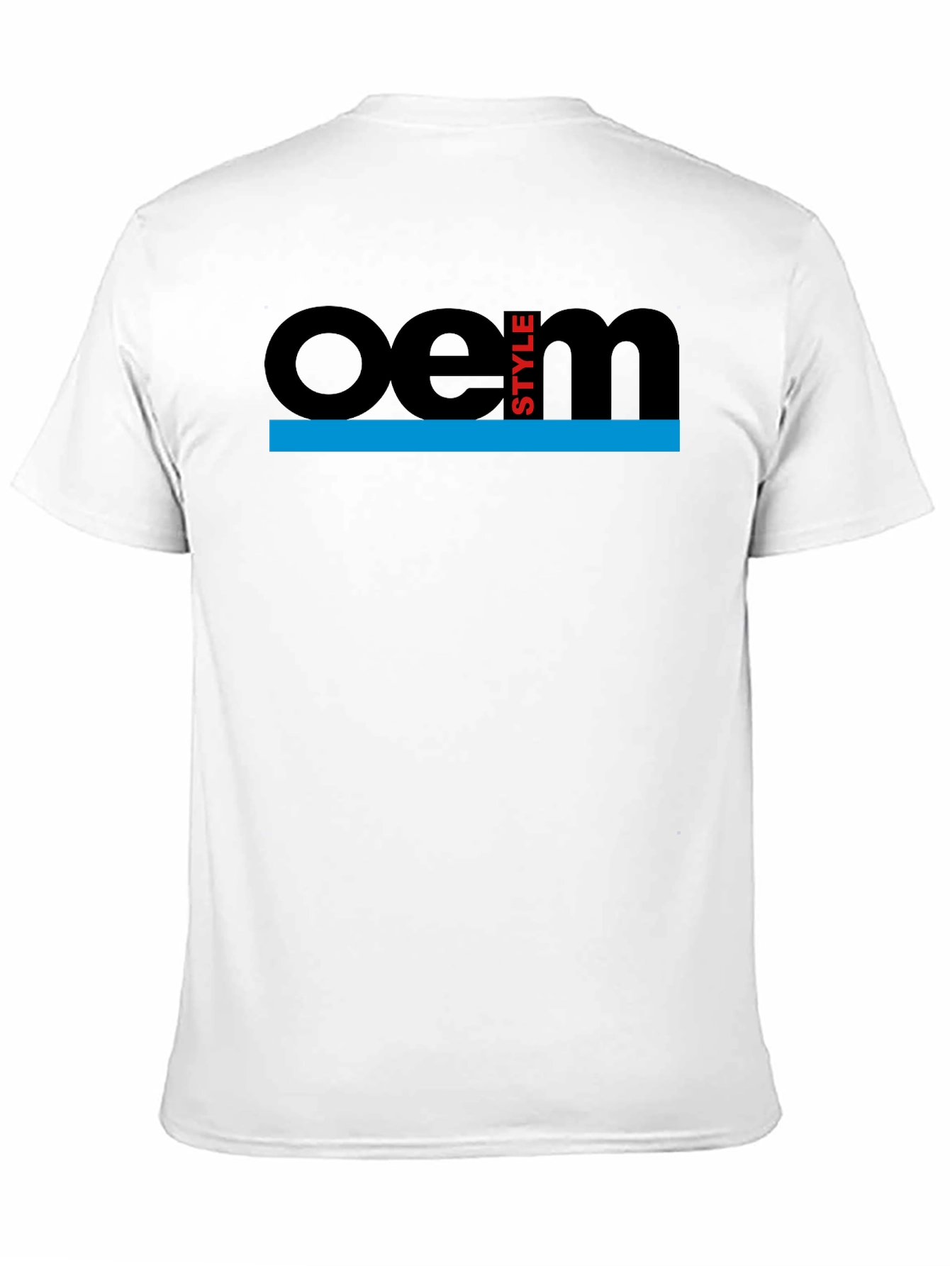 OEM Style Graphic T-Shirt - Black Casual Tee