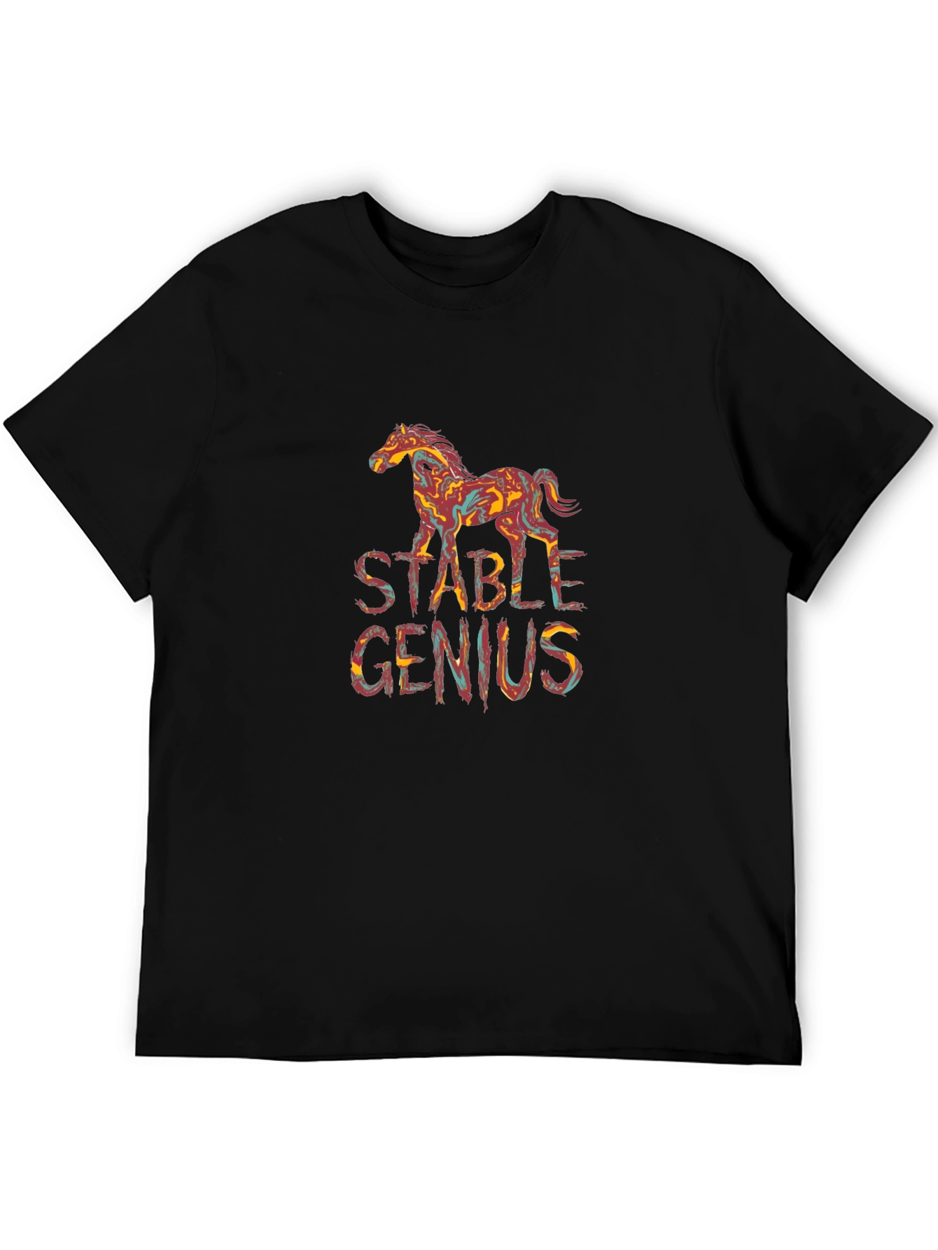 Stable Genius Graphic Tee - Unique Horse Design