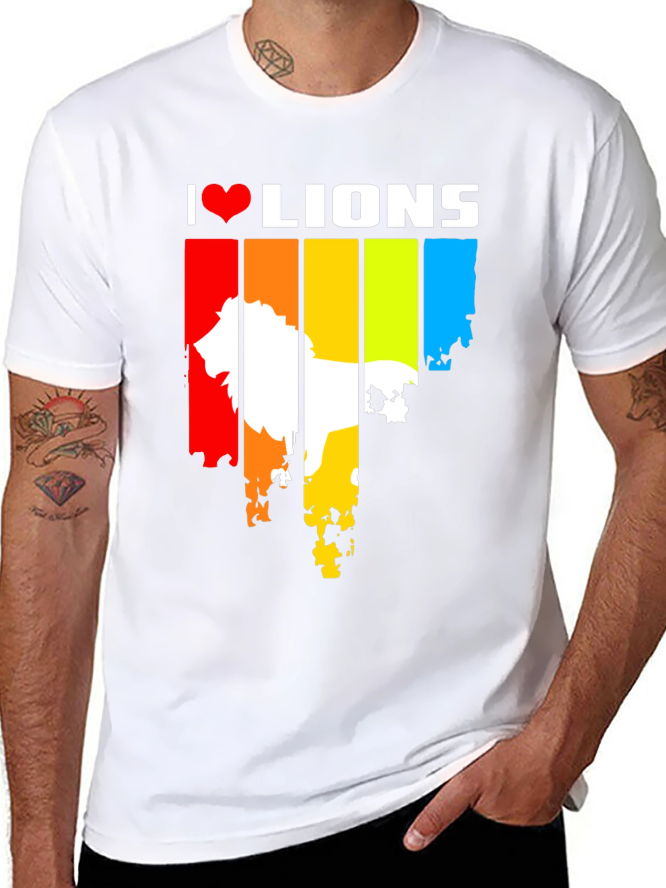 I Love Lions Pride T-Shirt