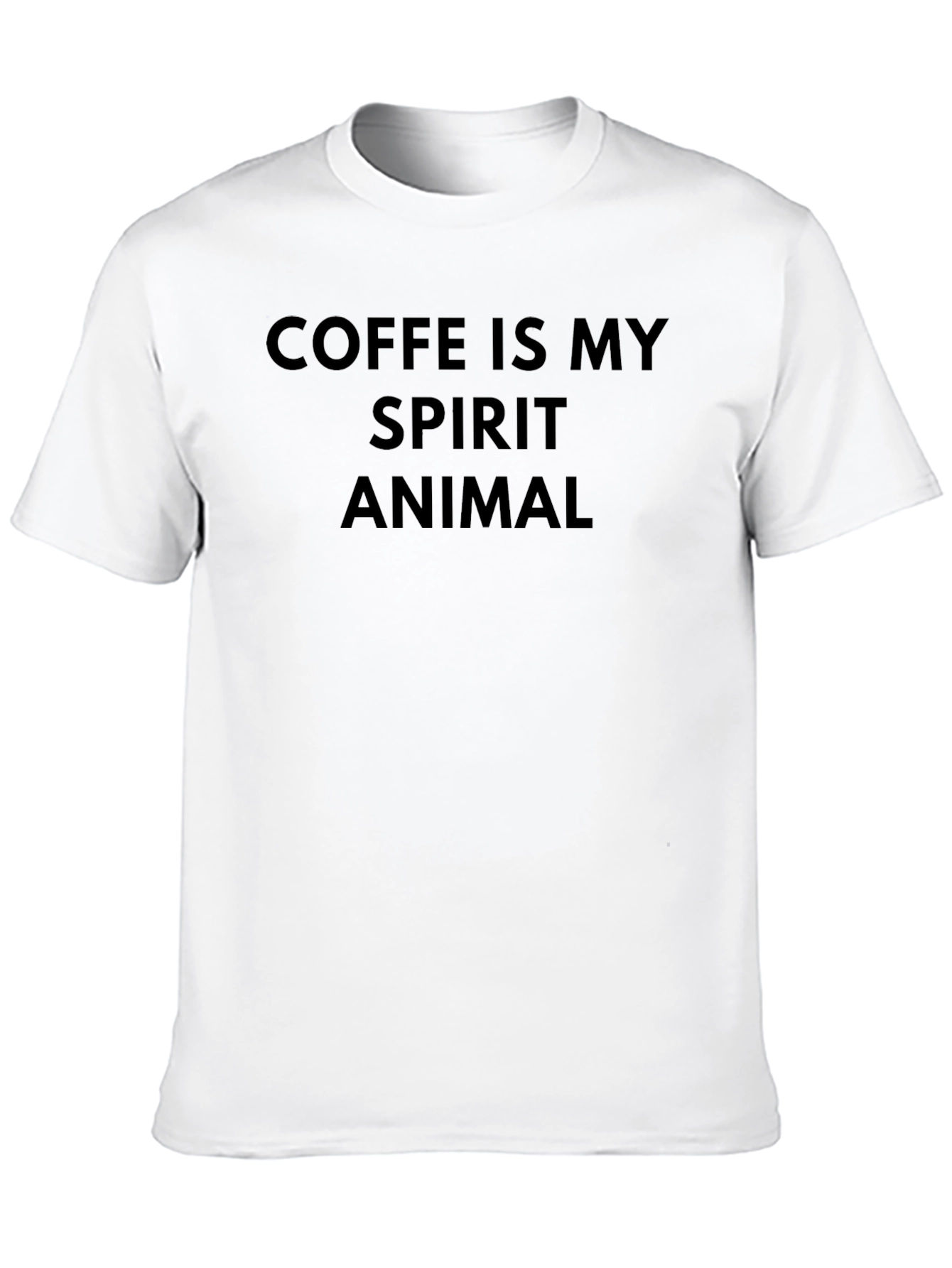 Coffee Is My Spirit Animal Graphic T-Shirt