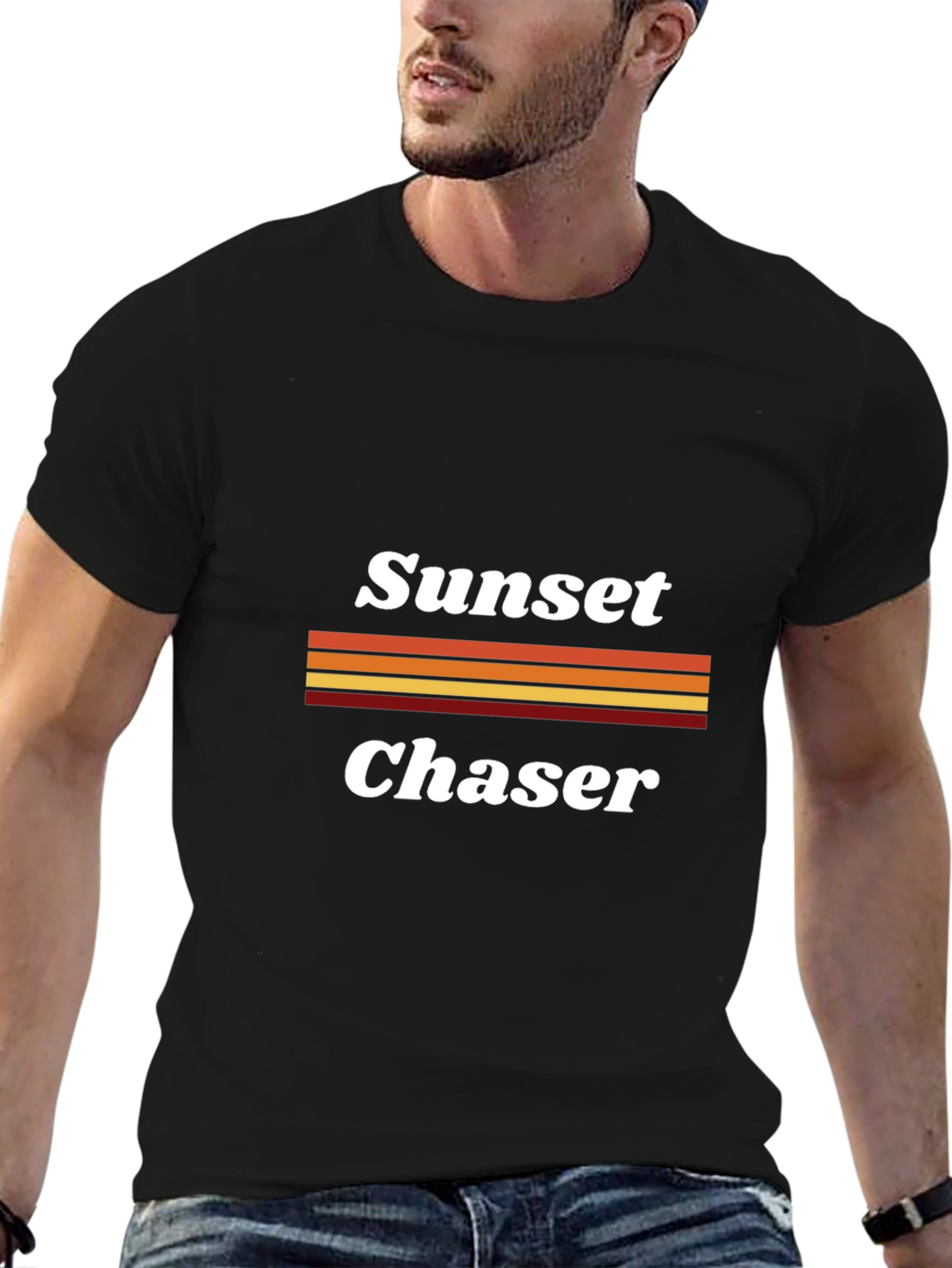 Sunset Chaser Graphic T-Shirt - Retro Style