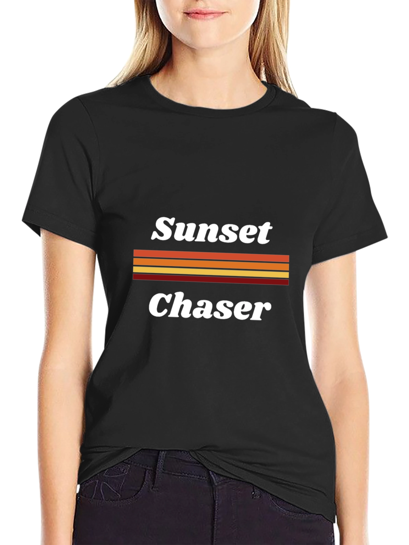 Sunset Chaser Graphic T-Shirt - Retro Style