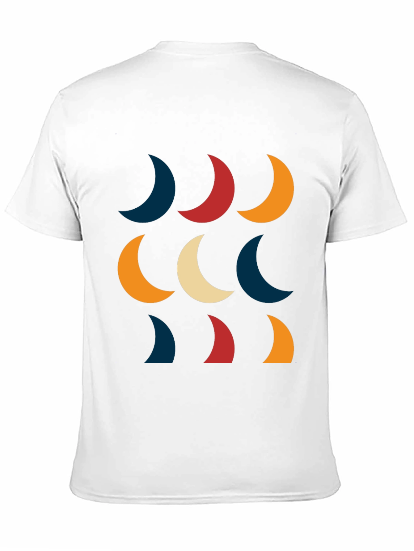 Retro Crescent Moon Graphic Tee