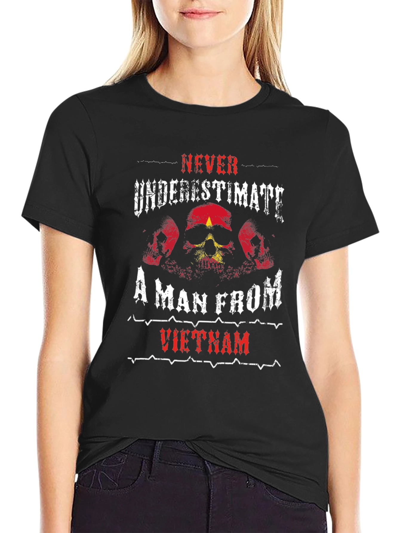 Never Underestimate Vietnam Man T-Shirt