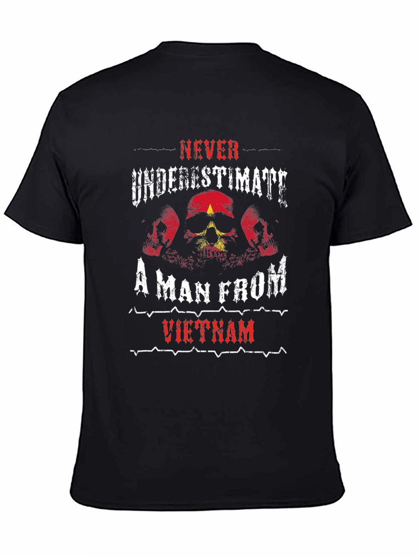 Never Underestimate Vietnam Man T-Shirt