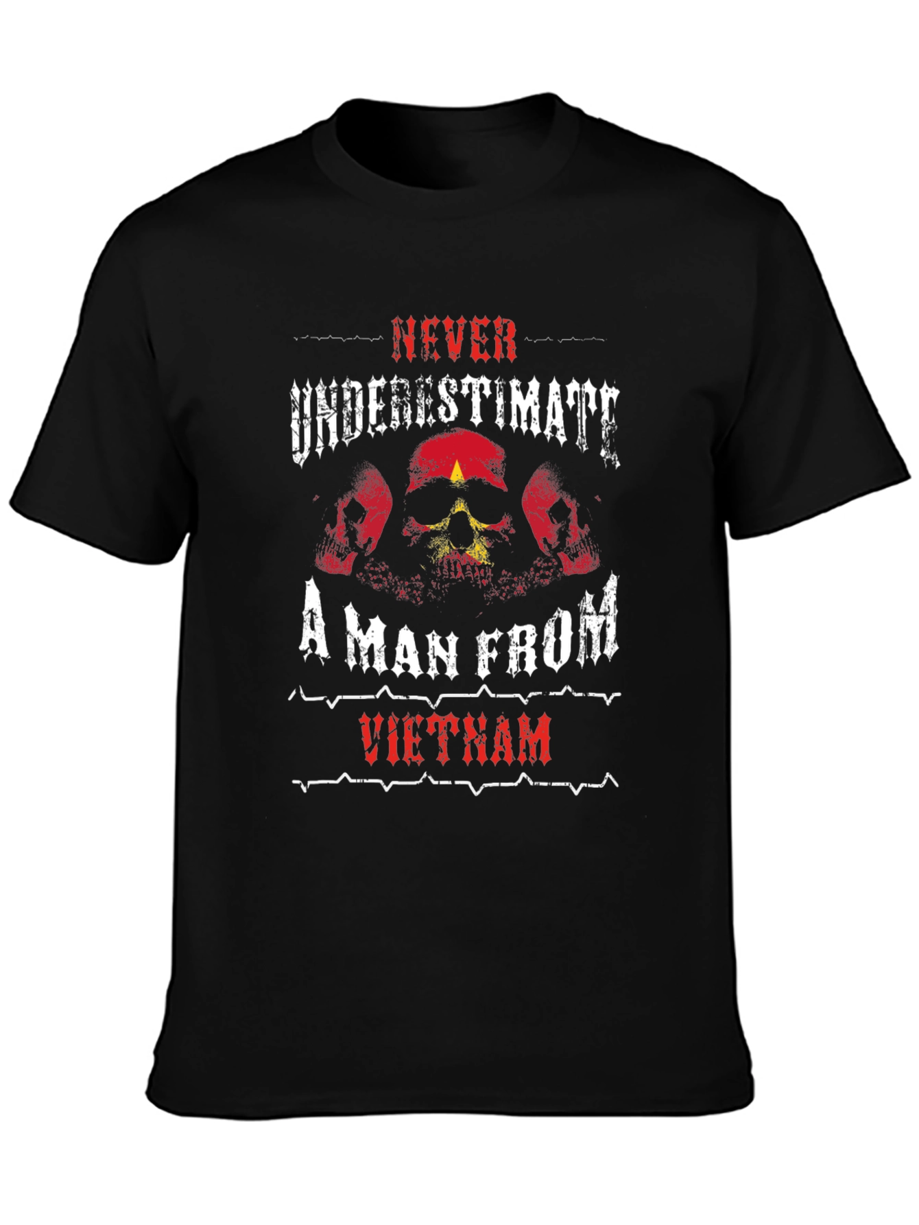 Never Underestimate Vietnam Man T-Shirt