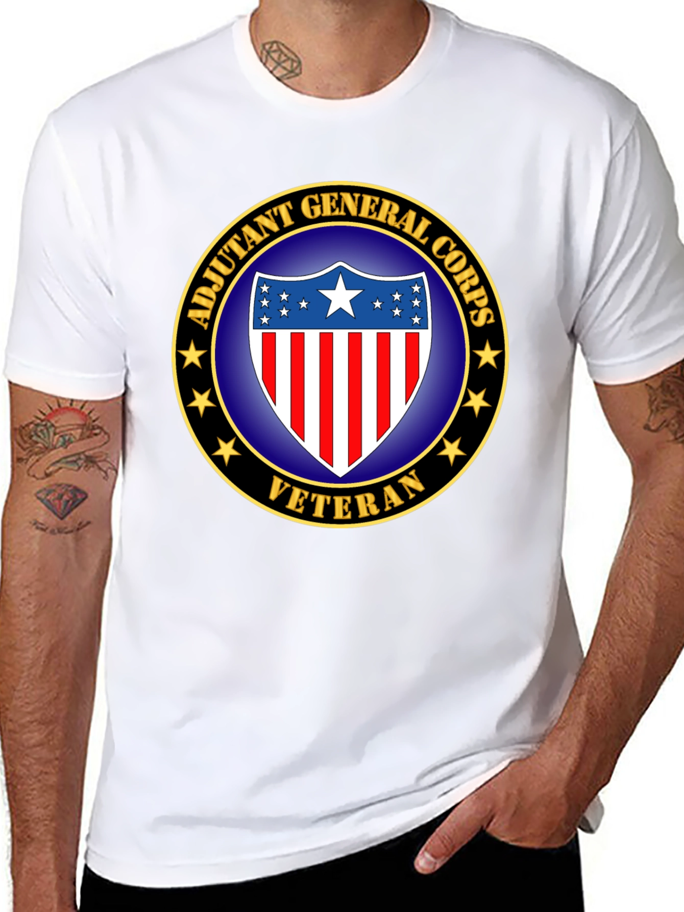 Adjutant General Corps Veteran T-Shirt