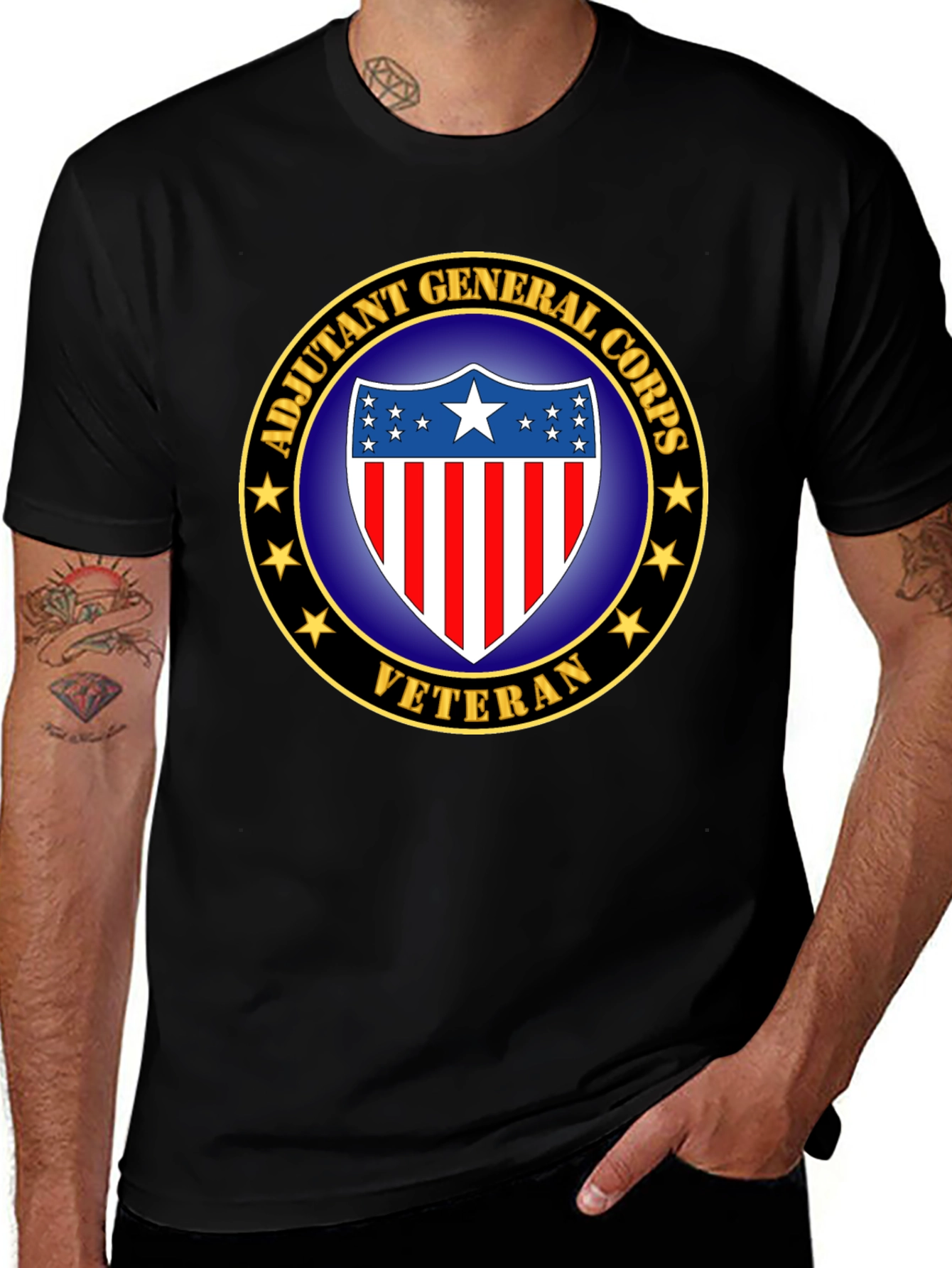 Adjutant General Corps Veteran T-Shirt