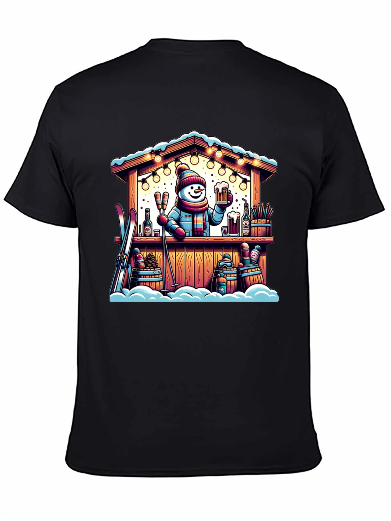 Winter Brew Snowman T-Shirt