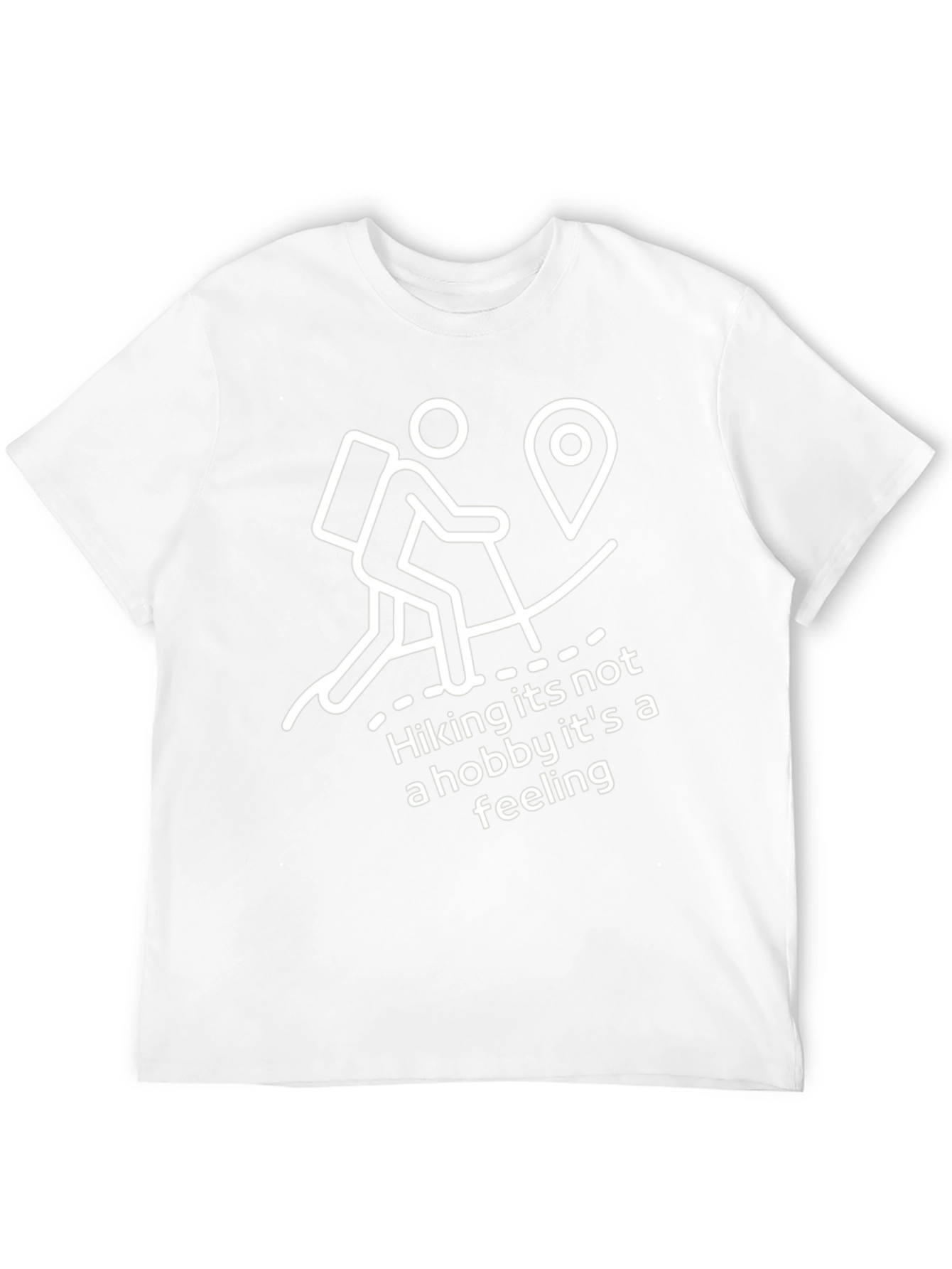 Hiking is a Feeling Graphic Tee - Black