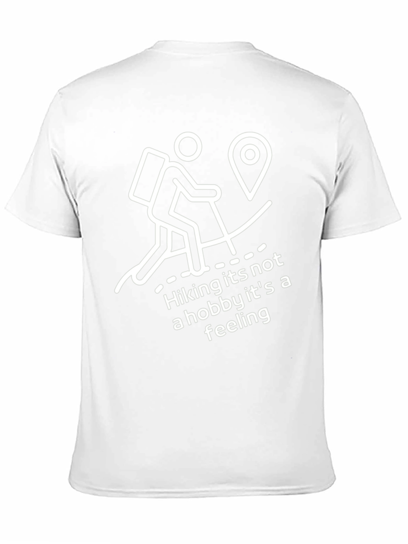 Hiking is a Feeling Graphic Tee - Black
