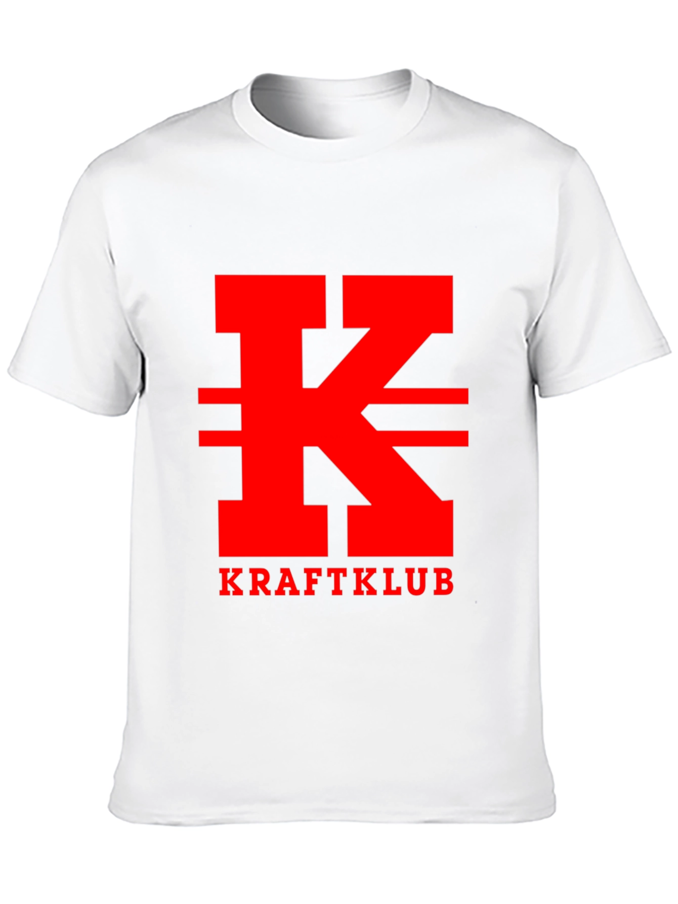 Kraftklub Red Logo Black T-Shirt