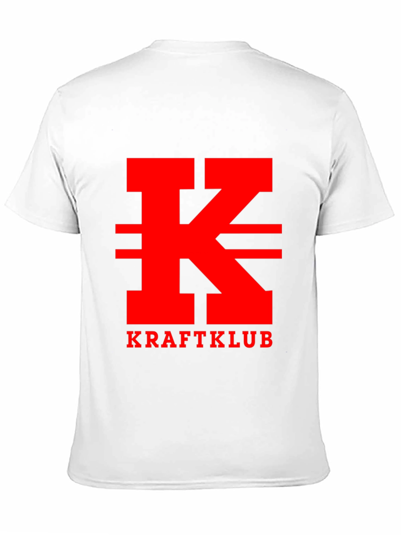 Kraftklub Red Logo Black T-Shirt