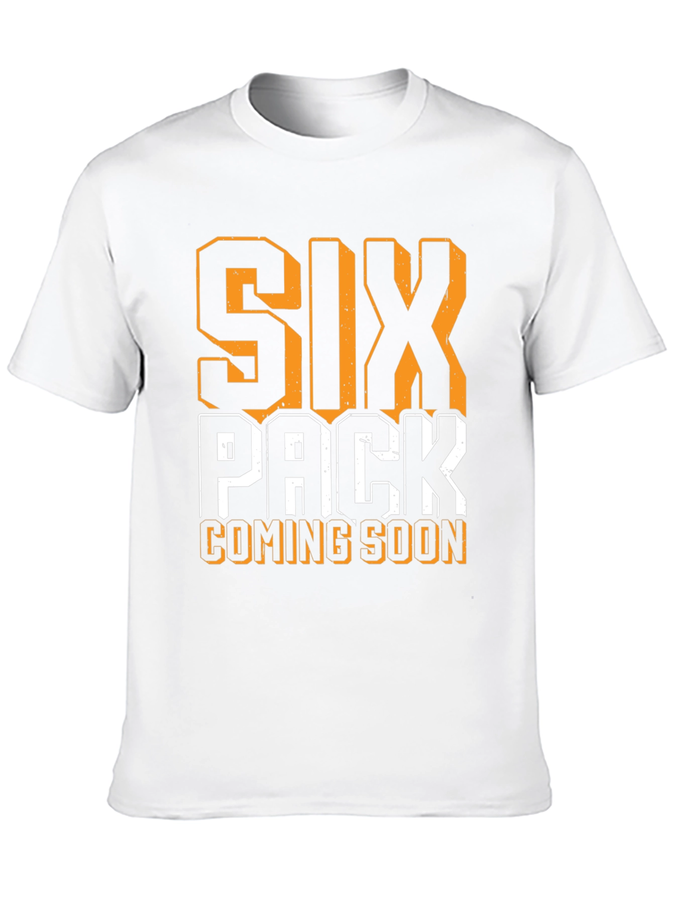 Six Pack Coming Soon Mens T-Shirt