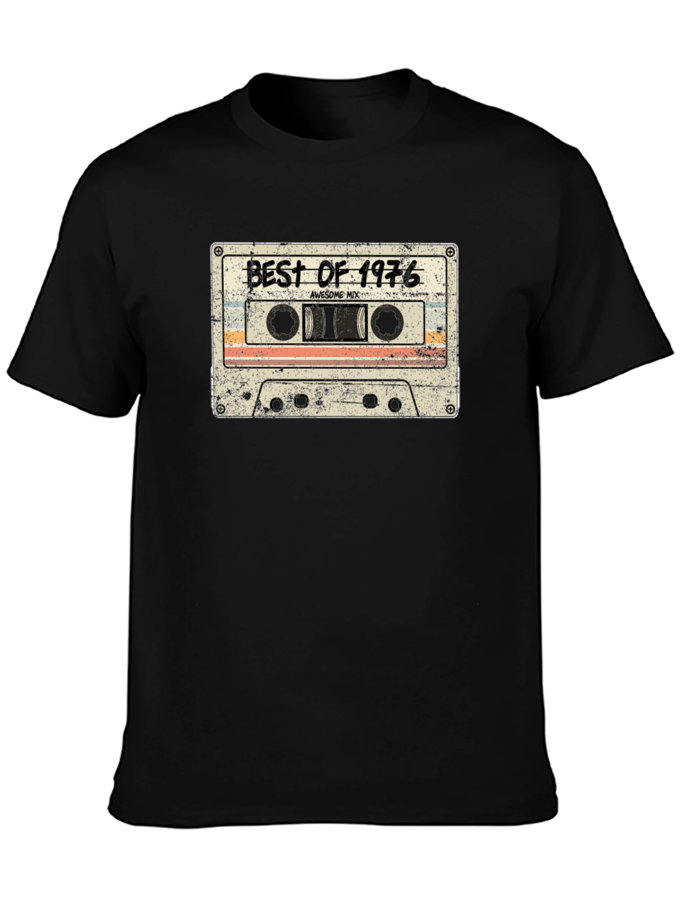 Best of 1976 Cassette Tape Graphic T-Shirt
