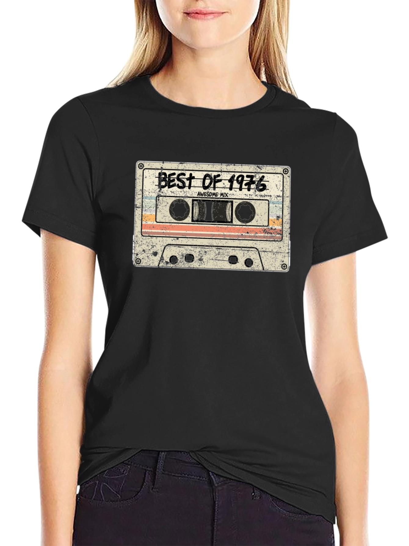 Best of 1976 Cassette Tape Graphic T-Shirt