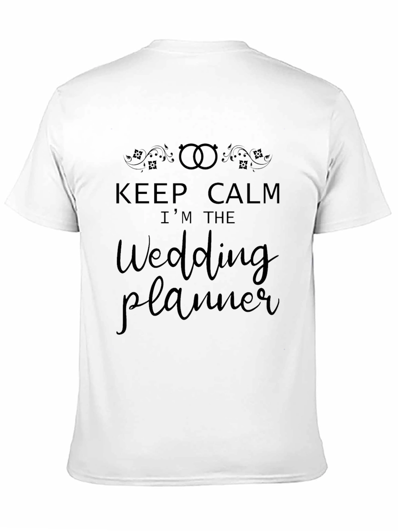 Wedding Planner T-Shirt - Keep Calm Tee