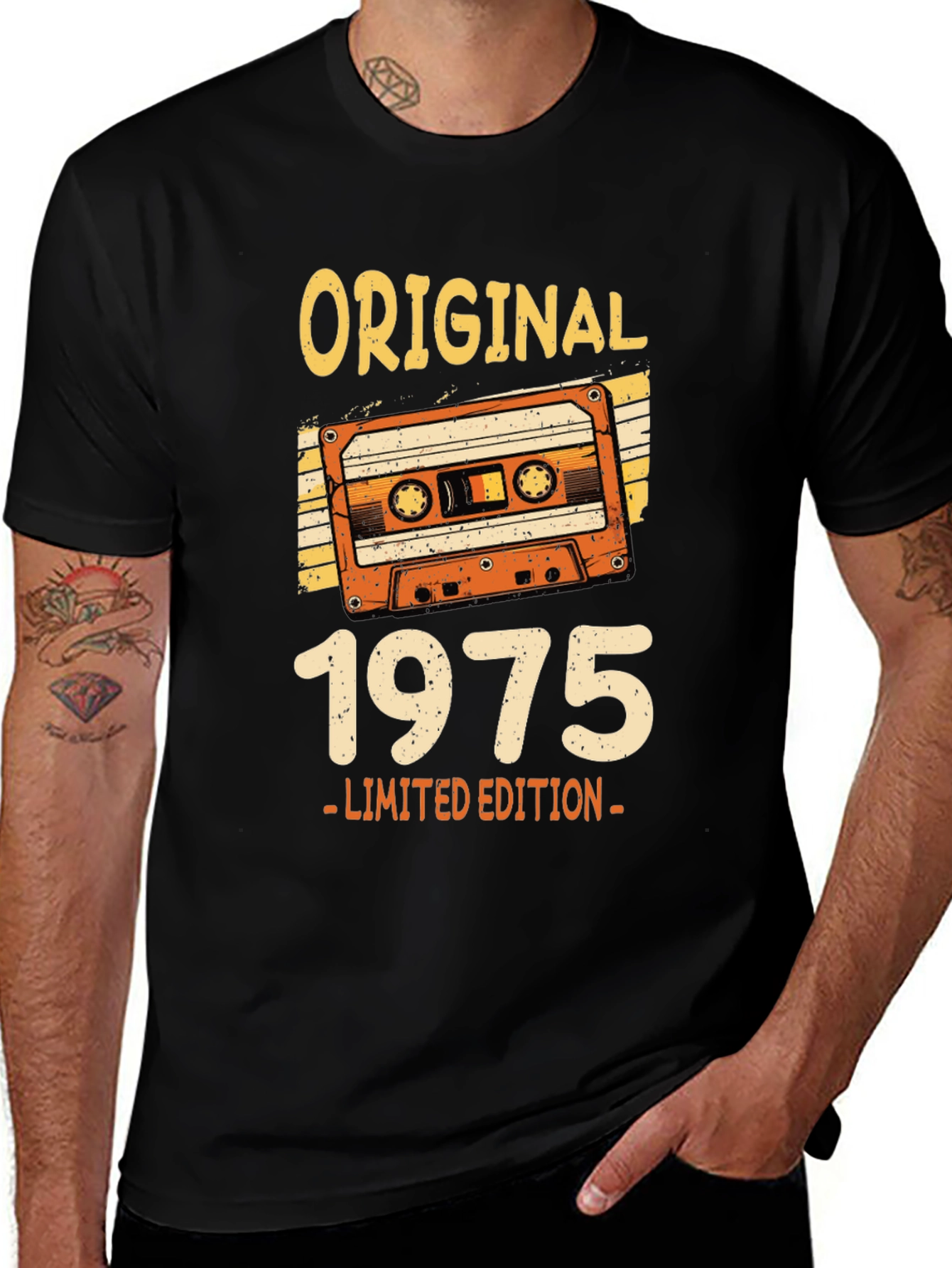 Original 1975 Limited Edition Cassette Tape T-Shirt