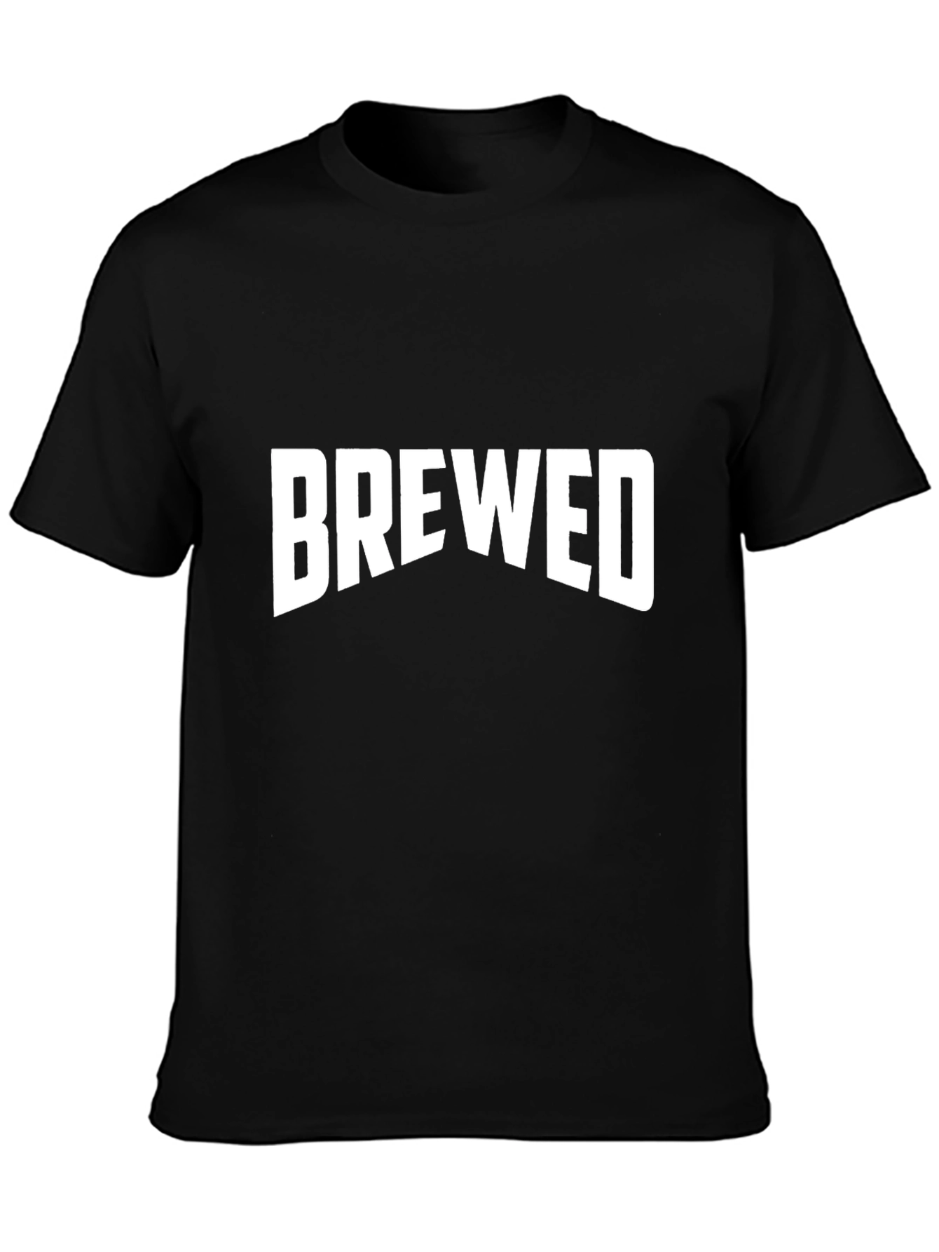 Brewed Graphic Tee - Stylish Black T-Shirt
