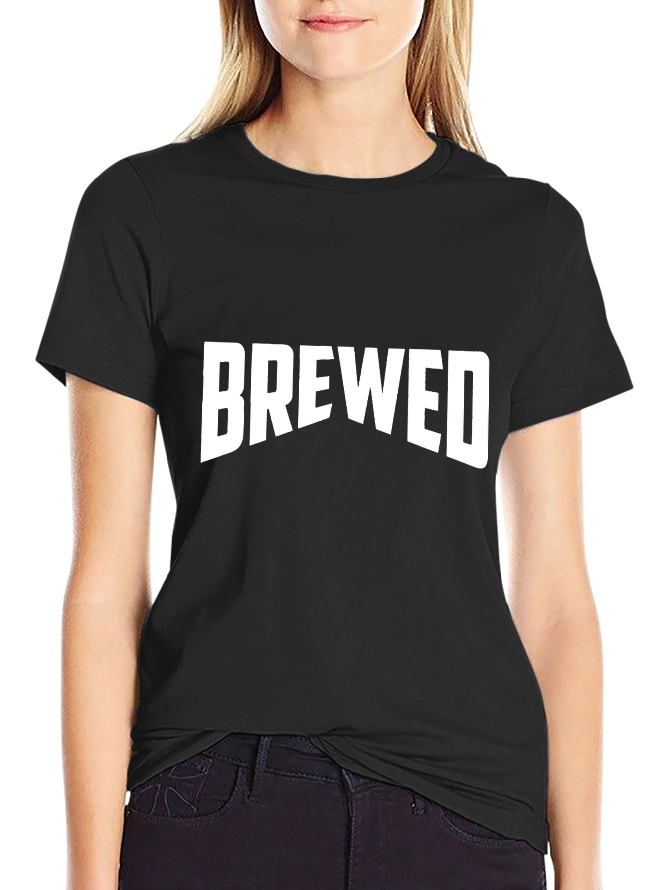 Brewed Graphic Tee - Stylish Black T-Shirt