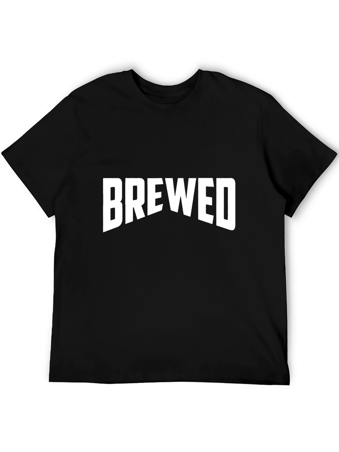 Brewed Graphic Tee - Stylish Black T-Shirt