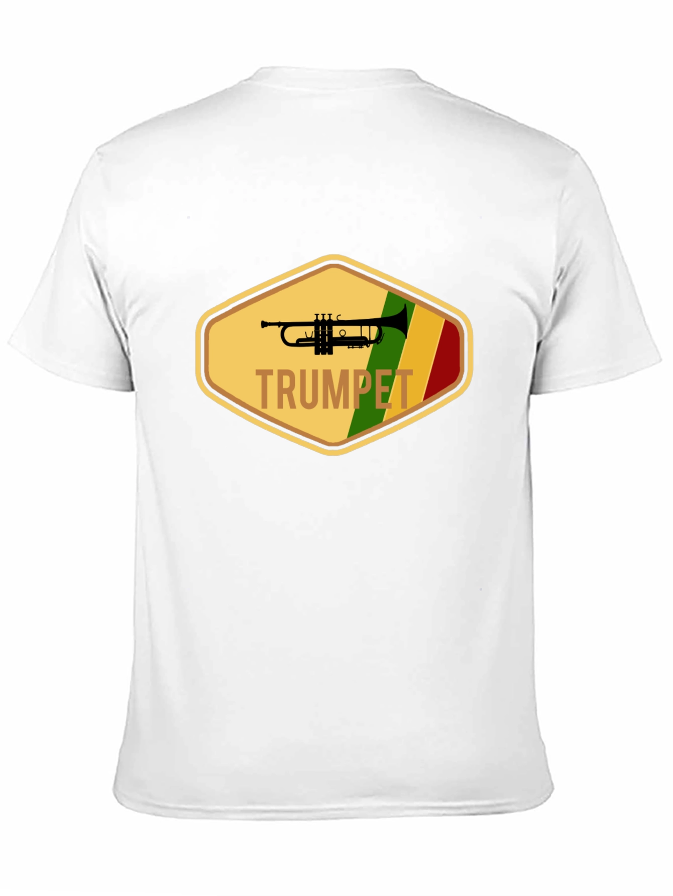 Trumpet Graphic Tee - Black Cotton T-Shirt