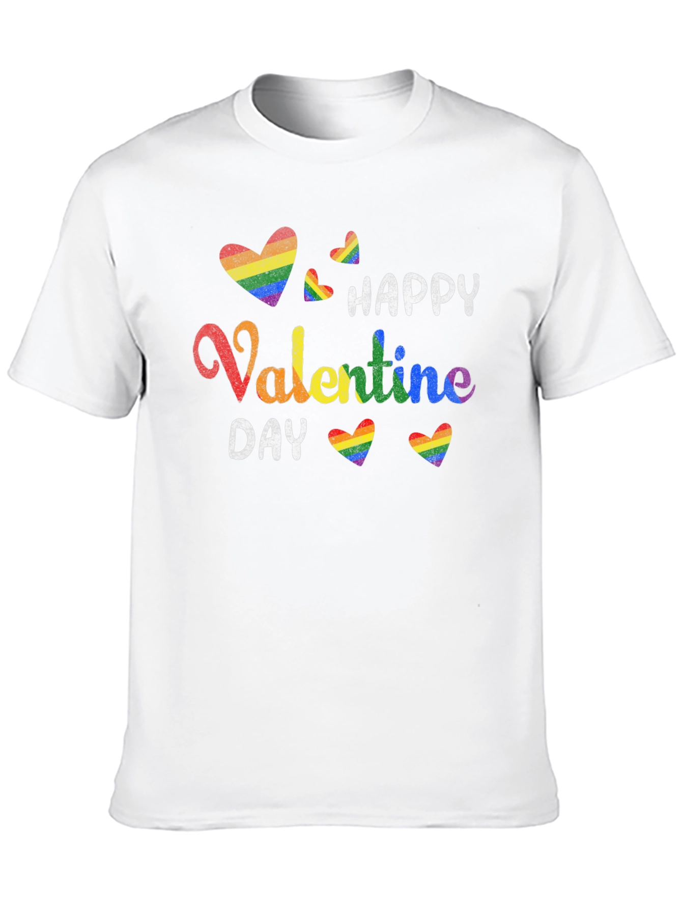 LGBTQ+ Happy Valentines Day Graphic Tee