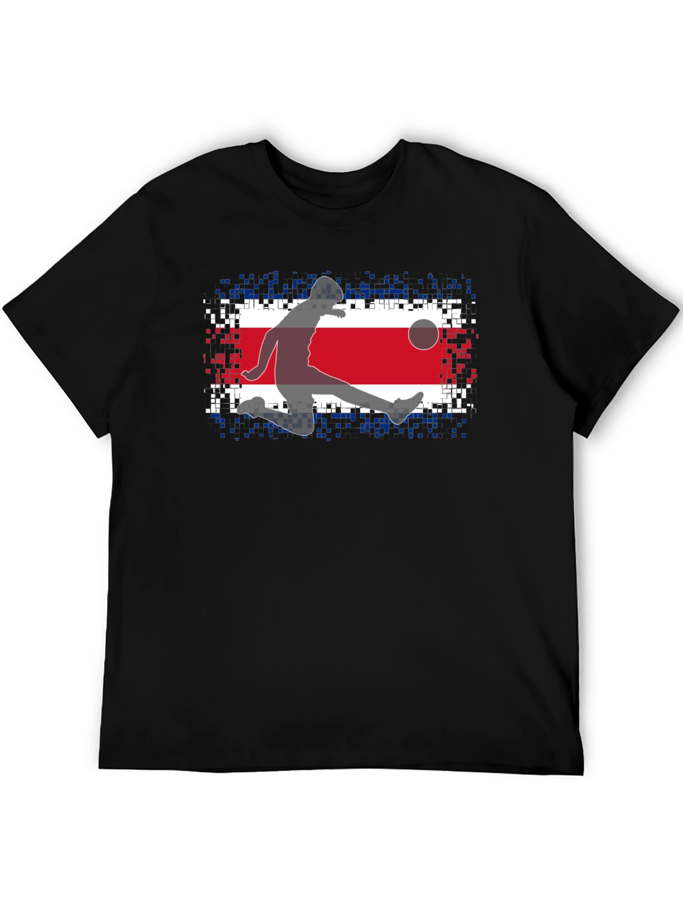 Costa Rica Soccer Flag T-Shirt