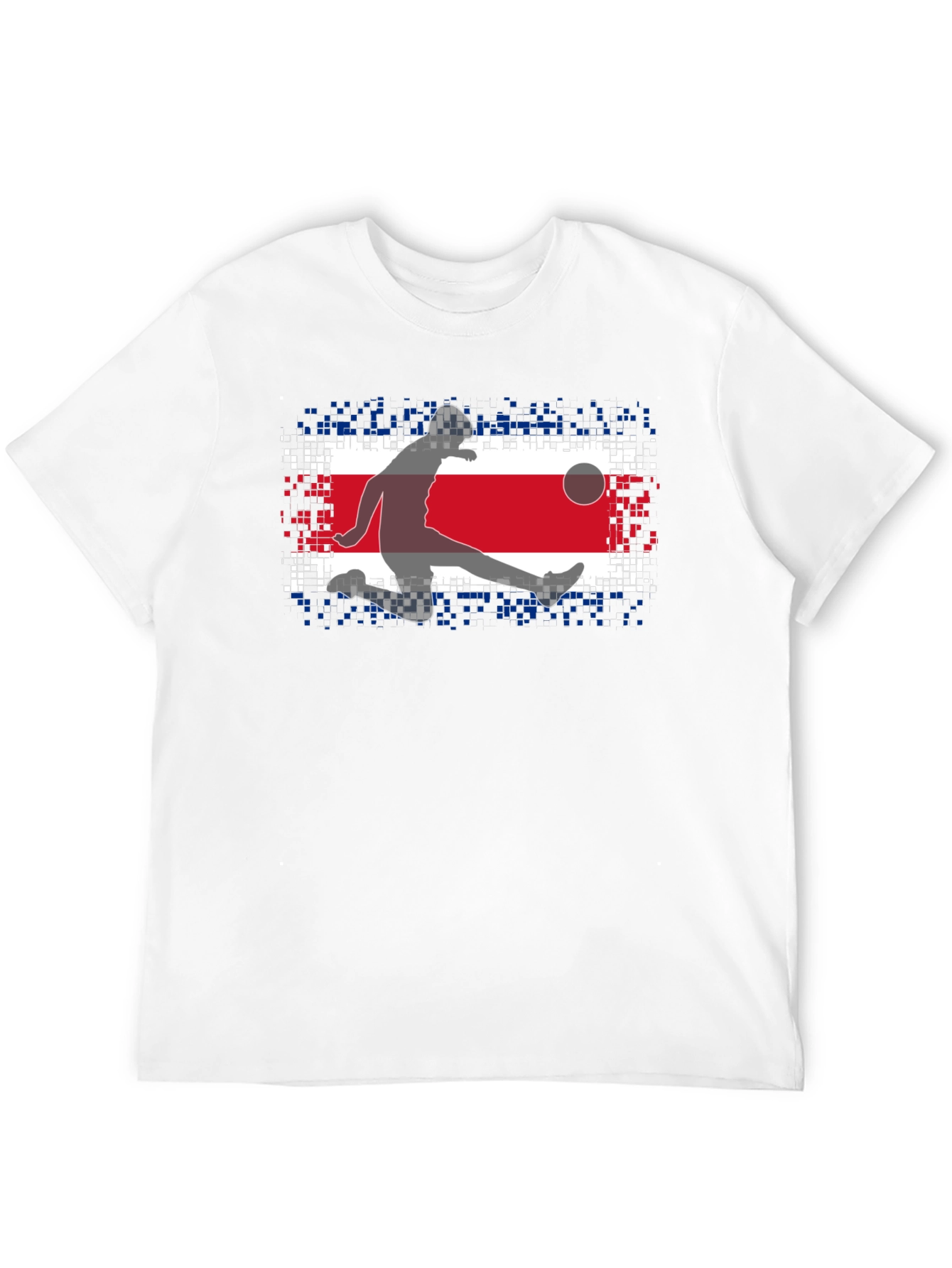 Costa Rica Soccer Flag T-Shirt