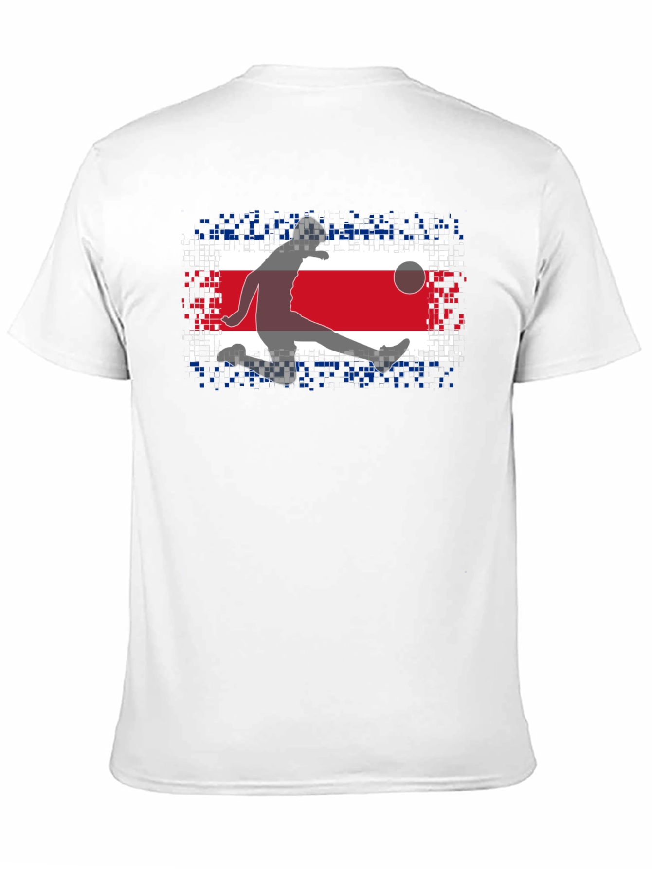 Costa Rica Soccer Flag T-Shirt