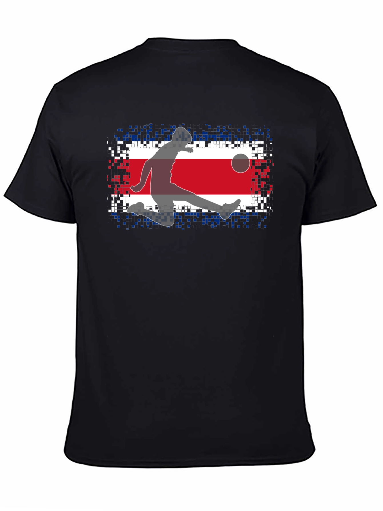 Costa Rica Soccer Flag T-Shirt