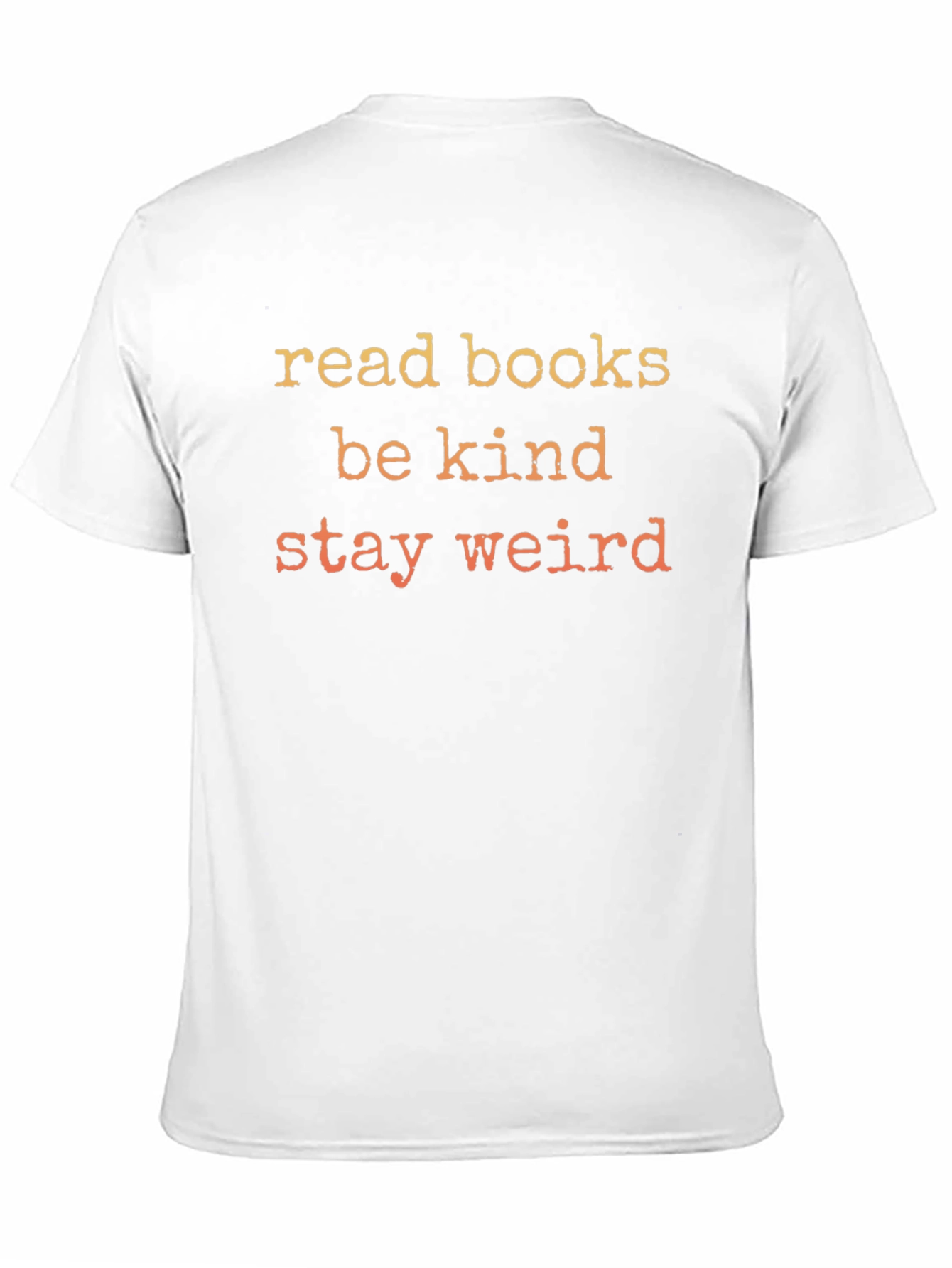 Read Books Be Kind Stay Weird Black Tee
