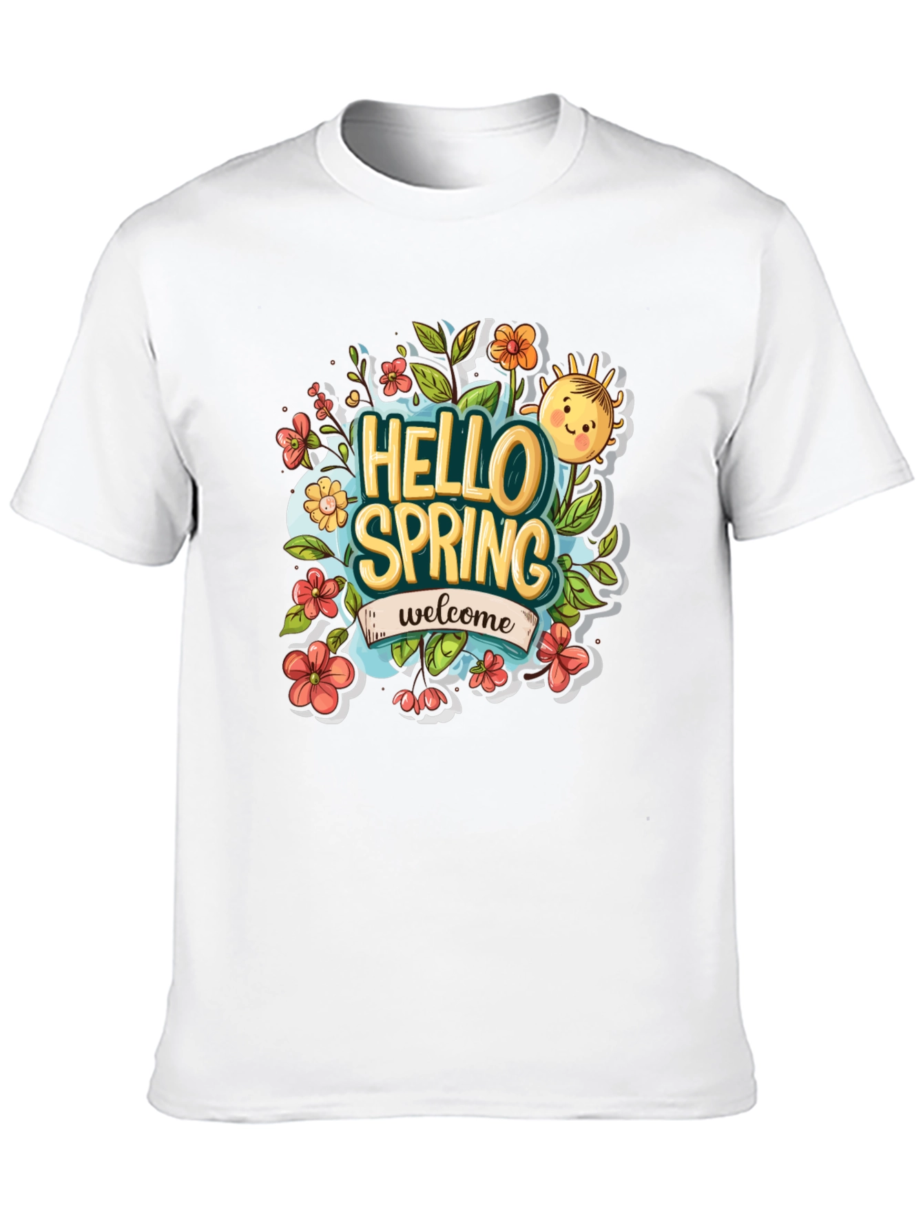 Hello Spring Graphic Tee