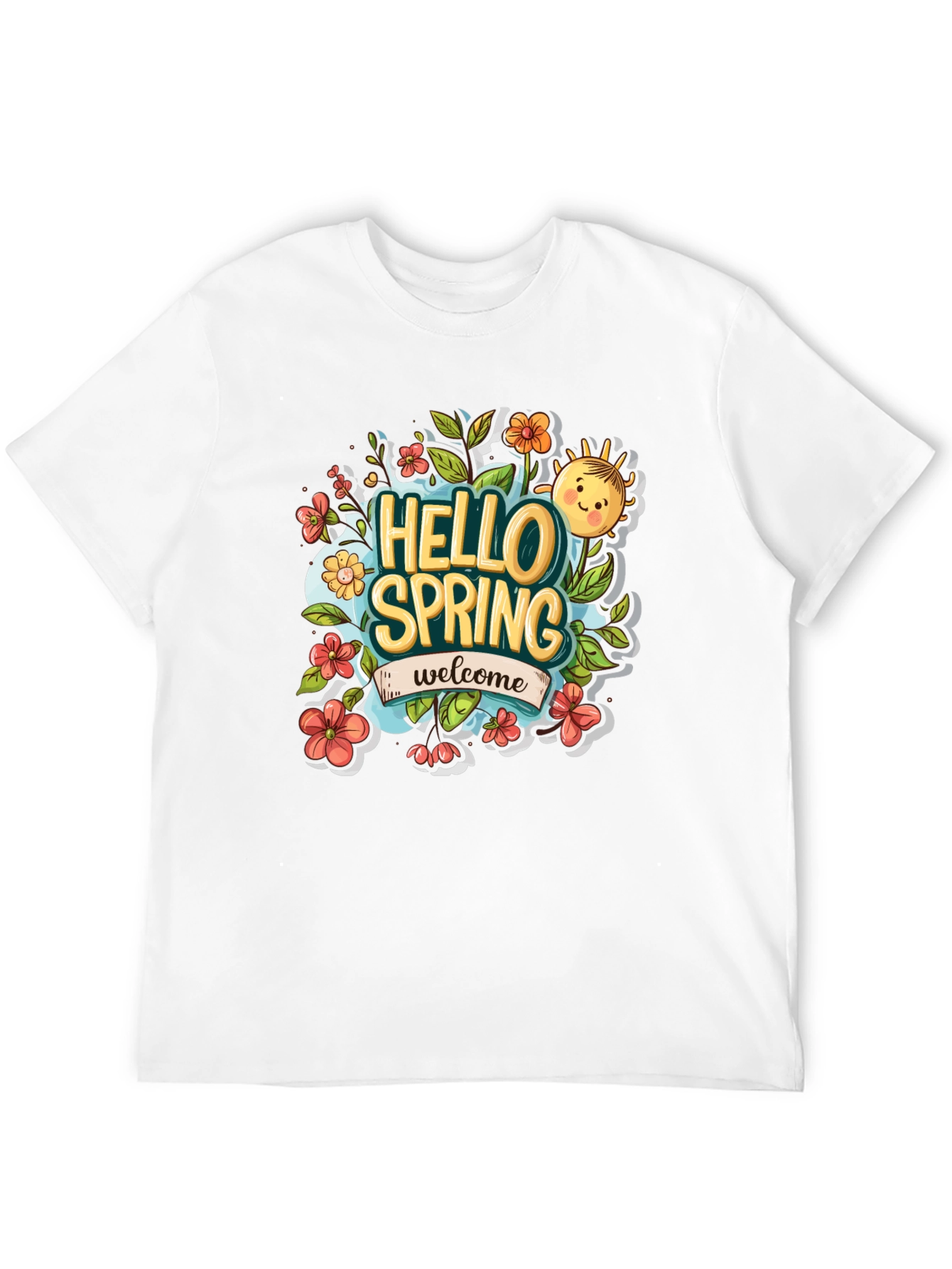 Hello Spring Graphic Tee
