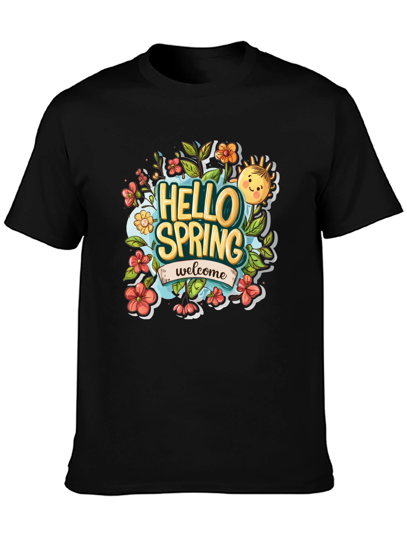 Hello Spring Graphic Tee