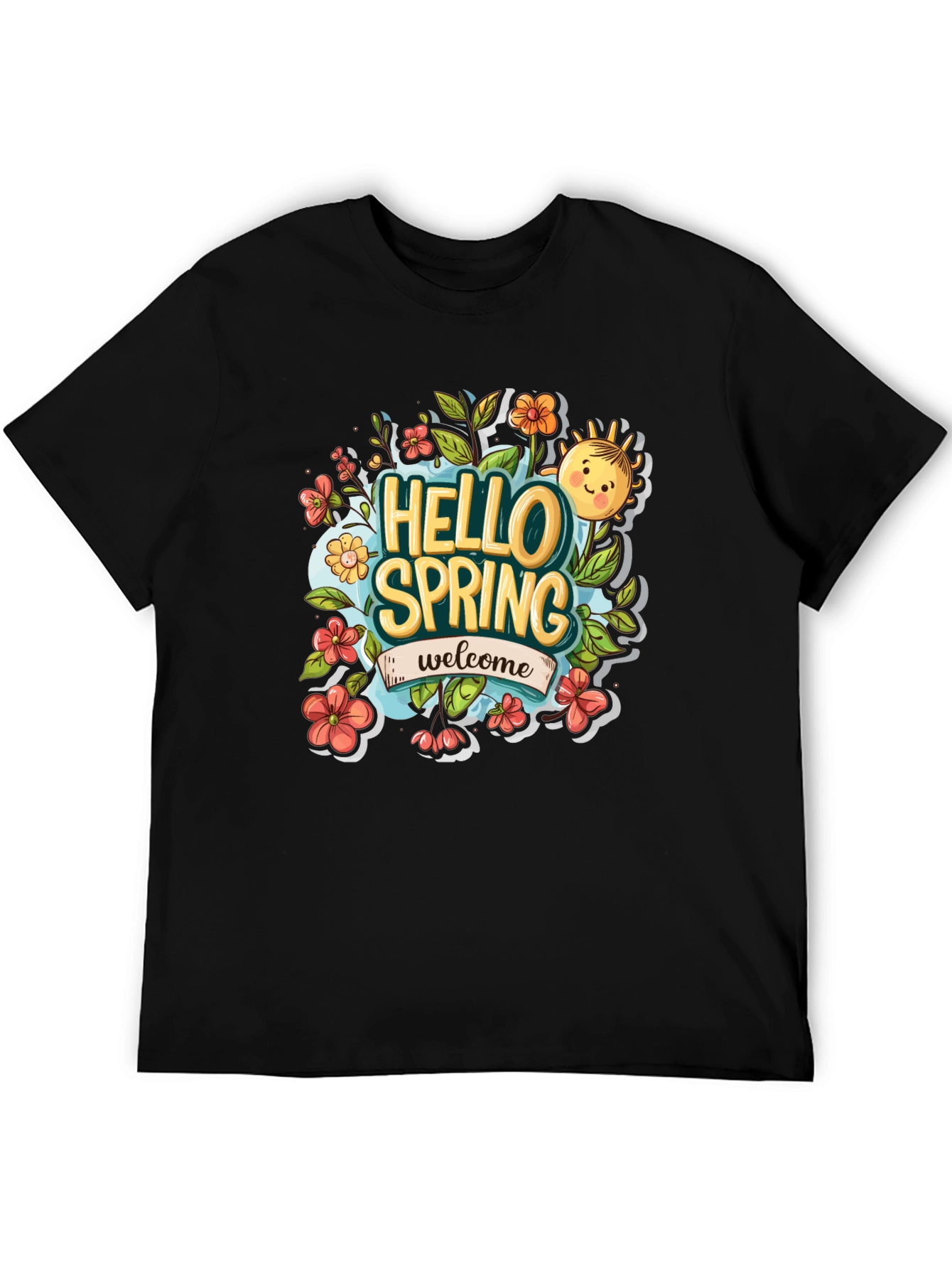 Hello Spring Graphic Tee