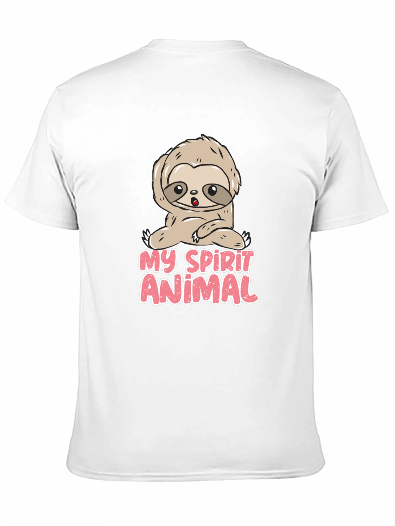 My Spirit Animal Sloth Graphic T-Shirt