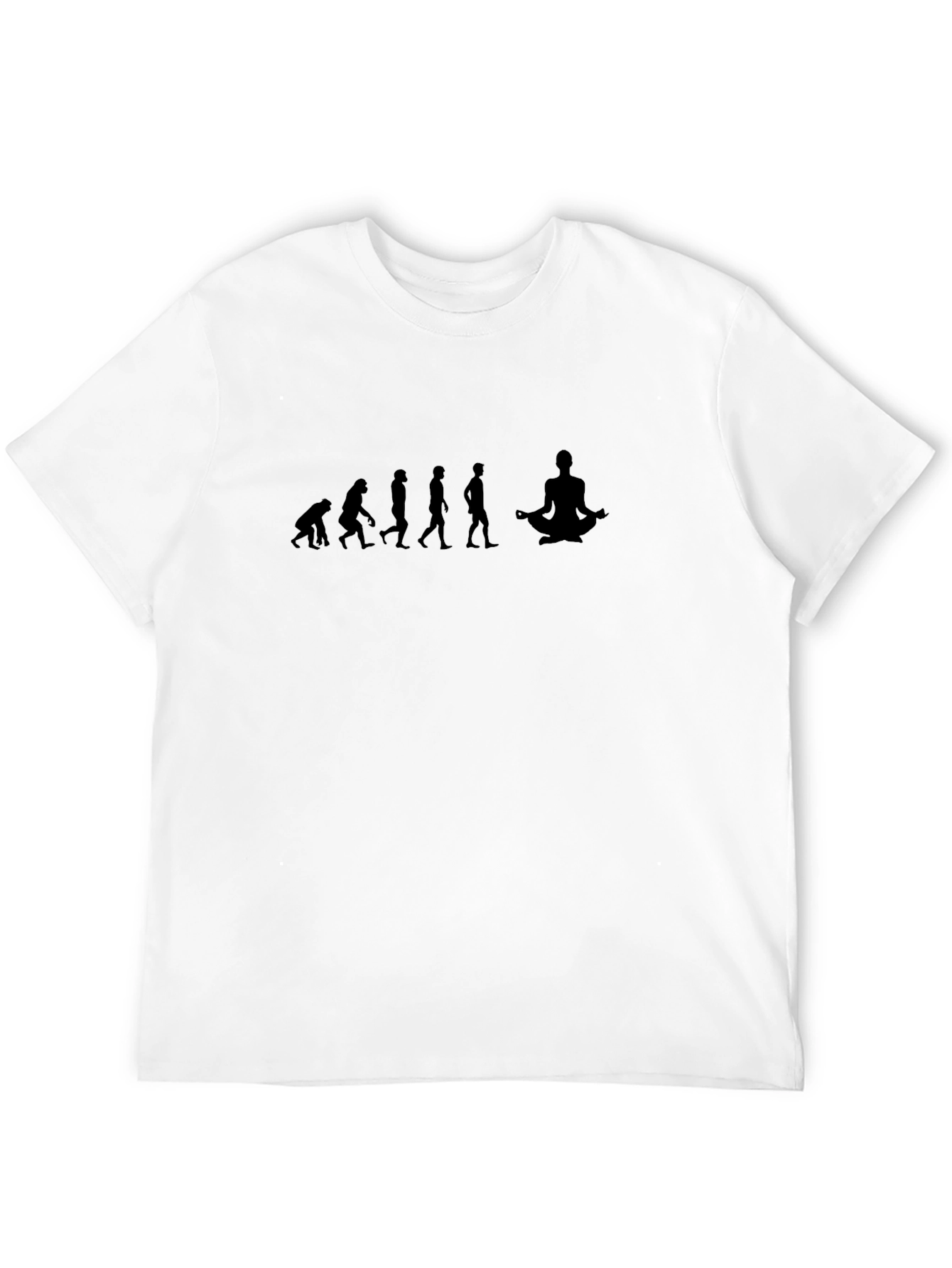 Evolution to Yoga Black Tee
