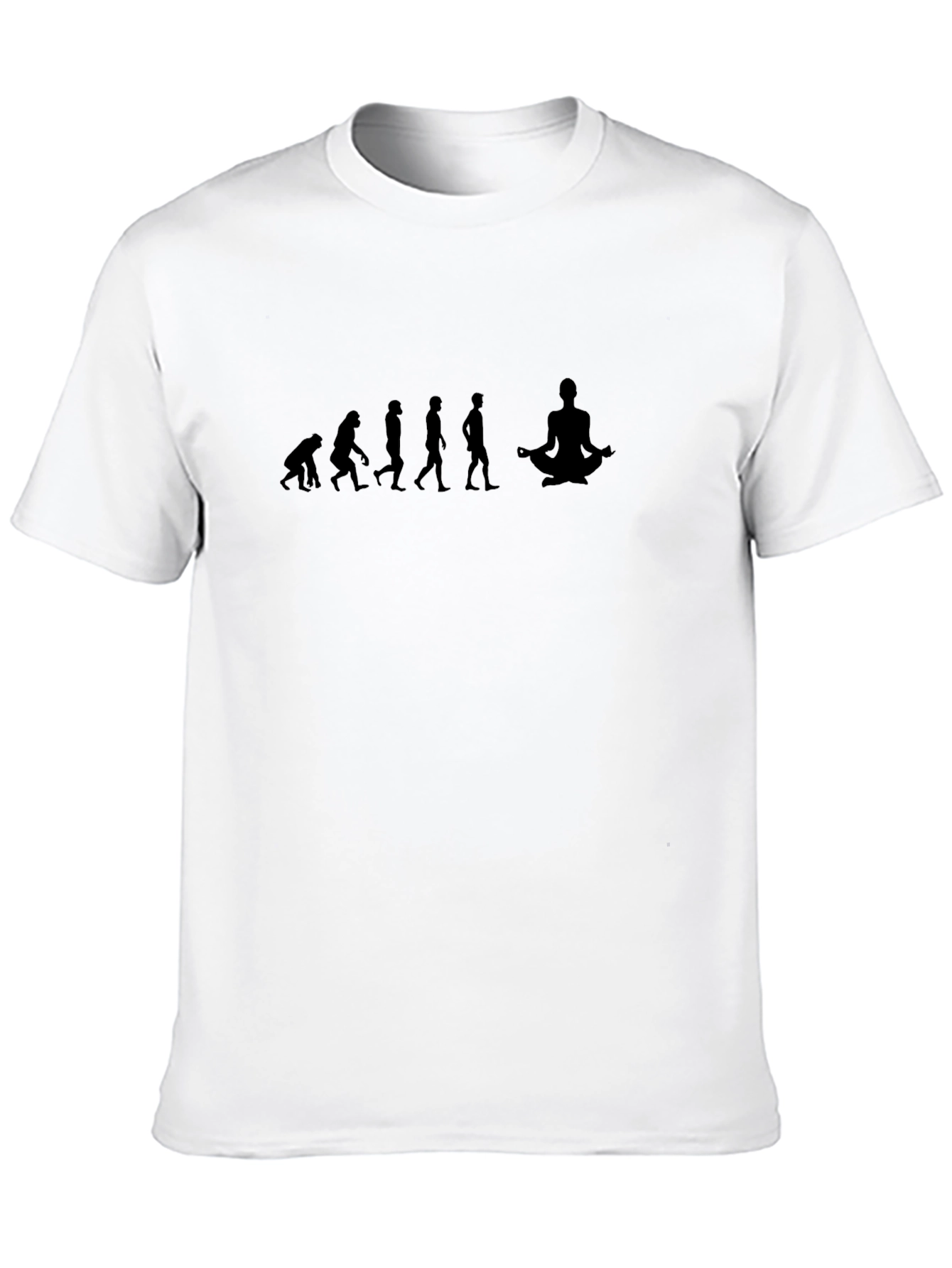 Evolution to Yoga Black Tee