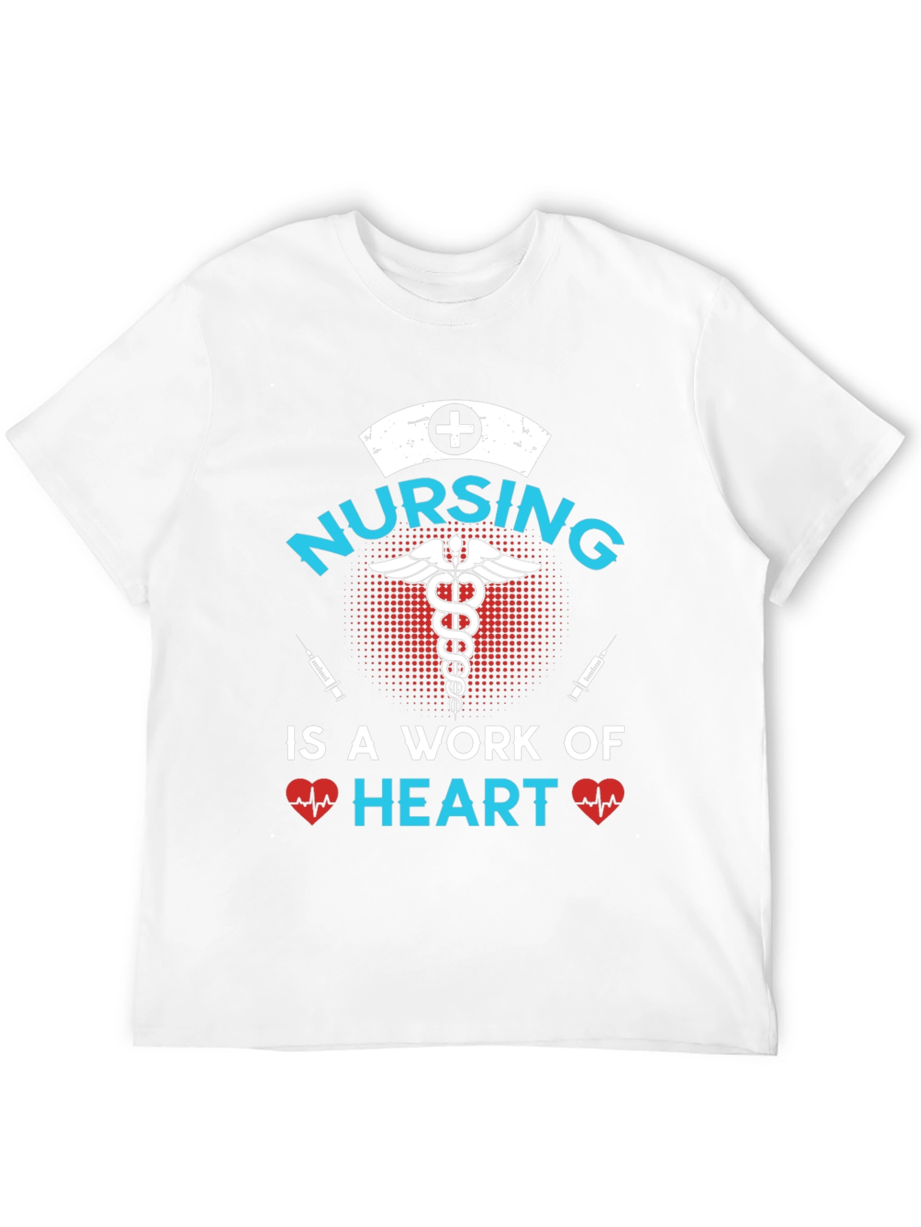 Nursing is a Work of Heart T-Shirt