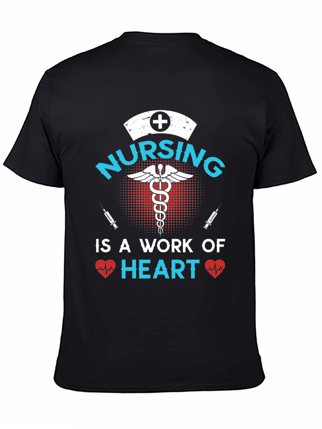 Nursing is a Work of Heart T-Shirt