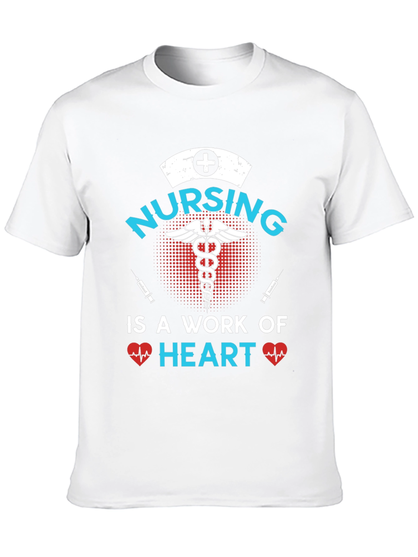 Nursing is a Work of Heart T-Shirt