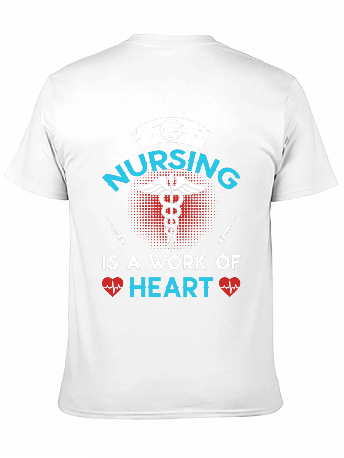 Nursing is a Work of Heart T-Shirt